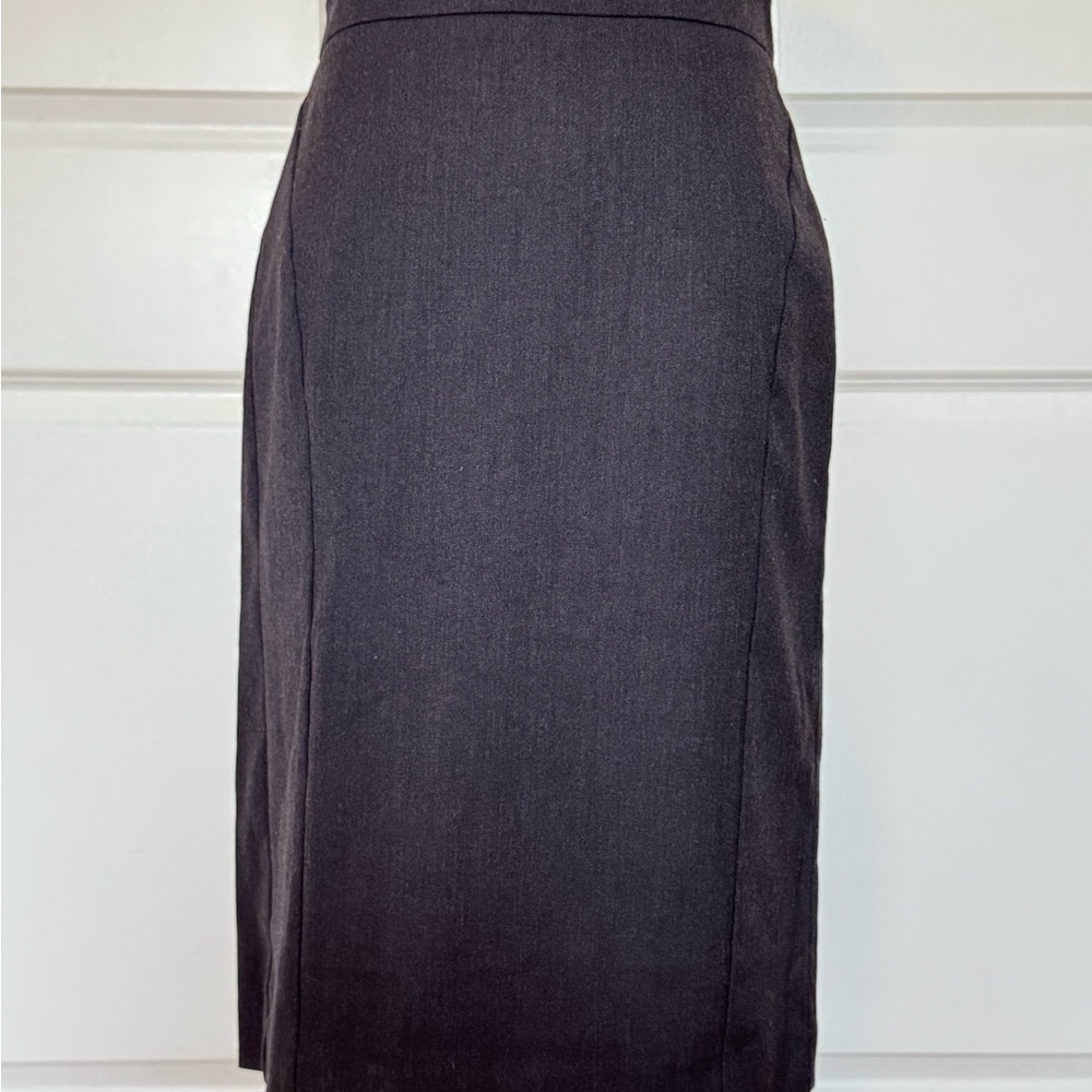Ann Taylor Dark Charcoal Pencil Skirt